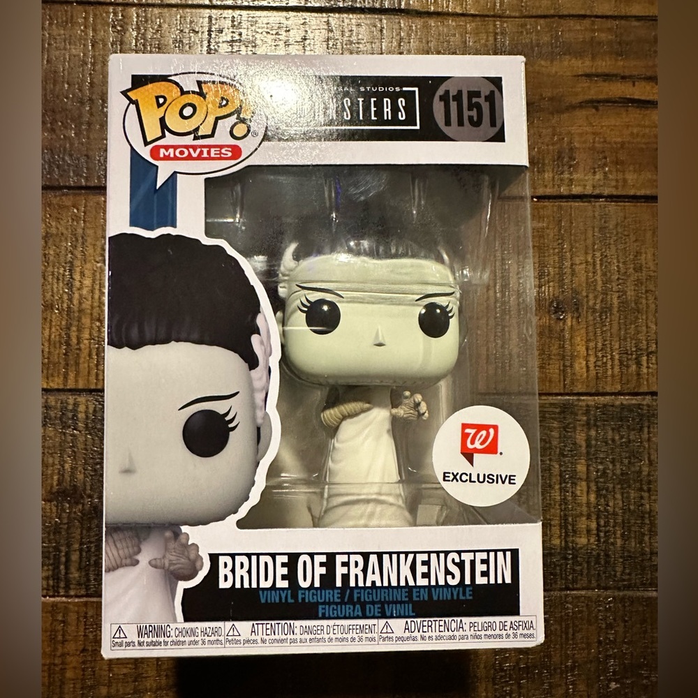 Funko Pop! Bride of Frankenstein - Walgreens New But Box Has A Damaged Corner